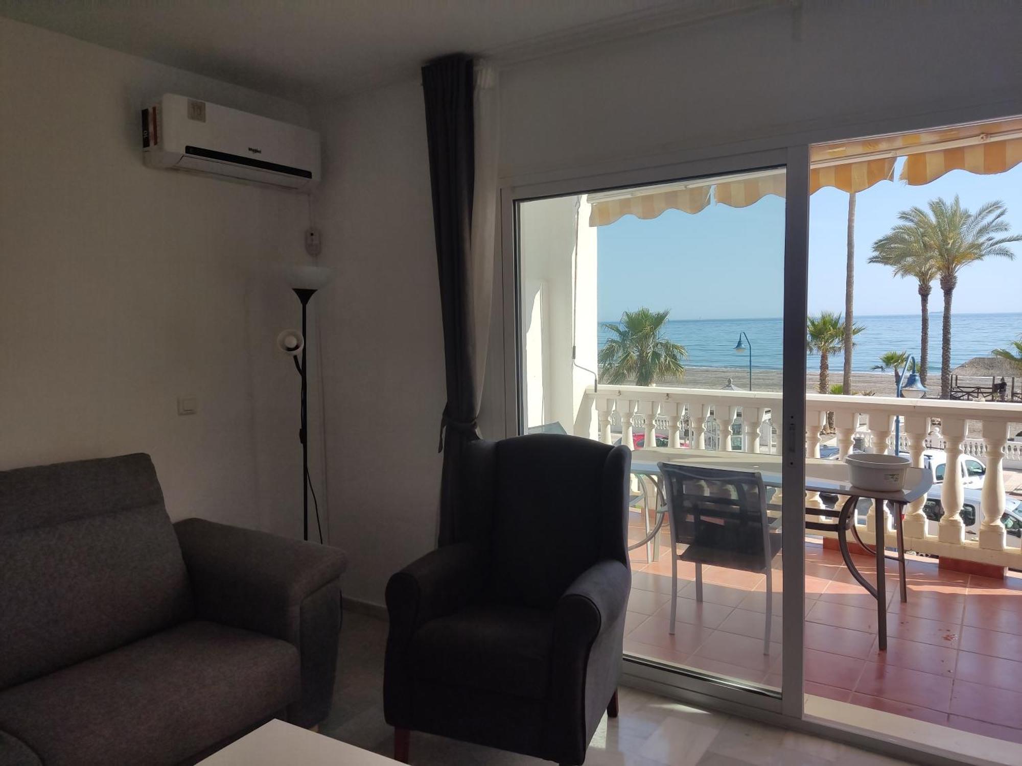 Apartamento MORCHE -TORROX PRIMERA LINEA DE PLAYA Torrox Quarto foto